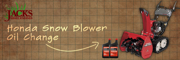 Changing oil honda snowblower #4