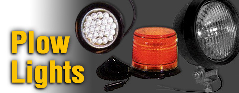 snow plow lights jacks small engines round strobe lights