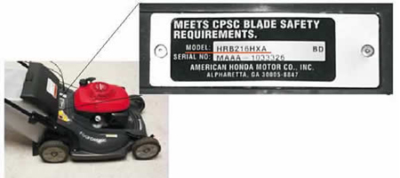 Honda Lawn Mower Model Locator