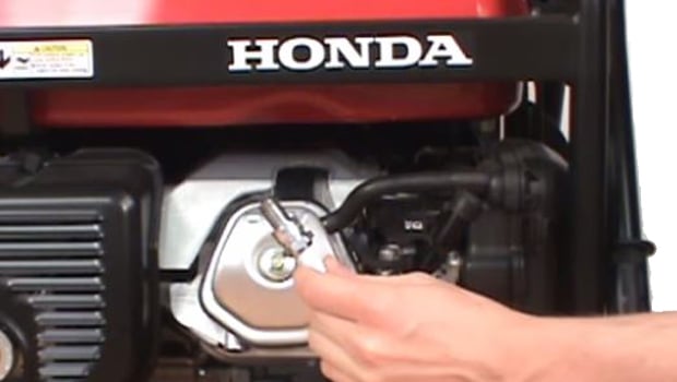 Changing the Spark Plug on a Honda Generator